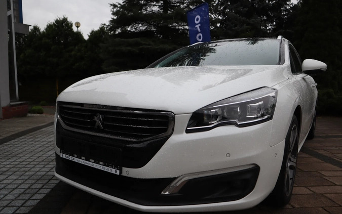 Peugeot 508 cena 48900 przebieg: 240164, rok produkcji 2017 z Tychy małe 92